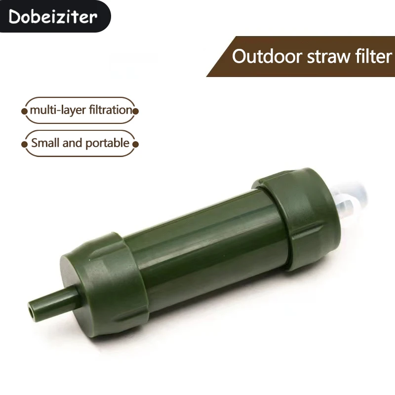 Mini filtro de agua con pajita - Water Purification Straw reseña y precio