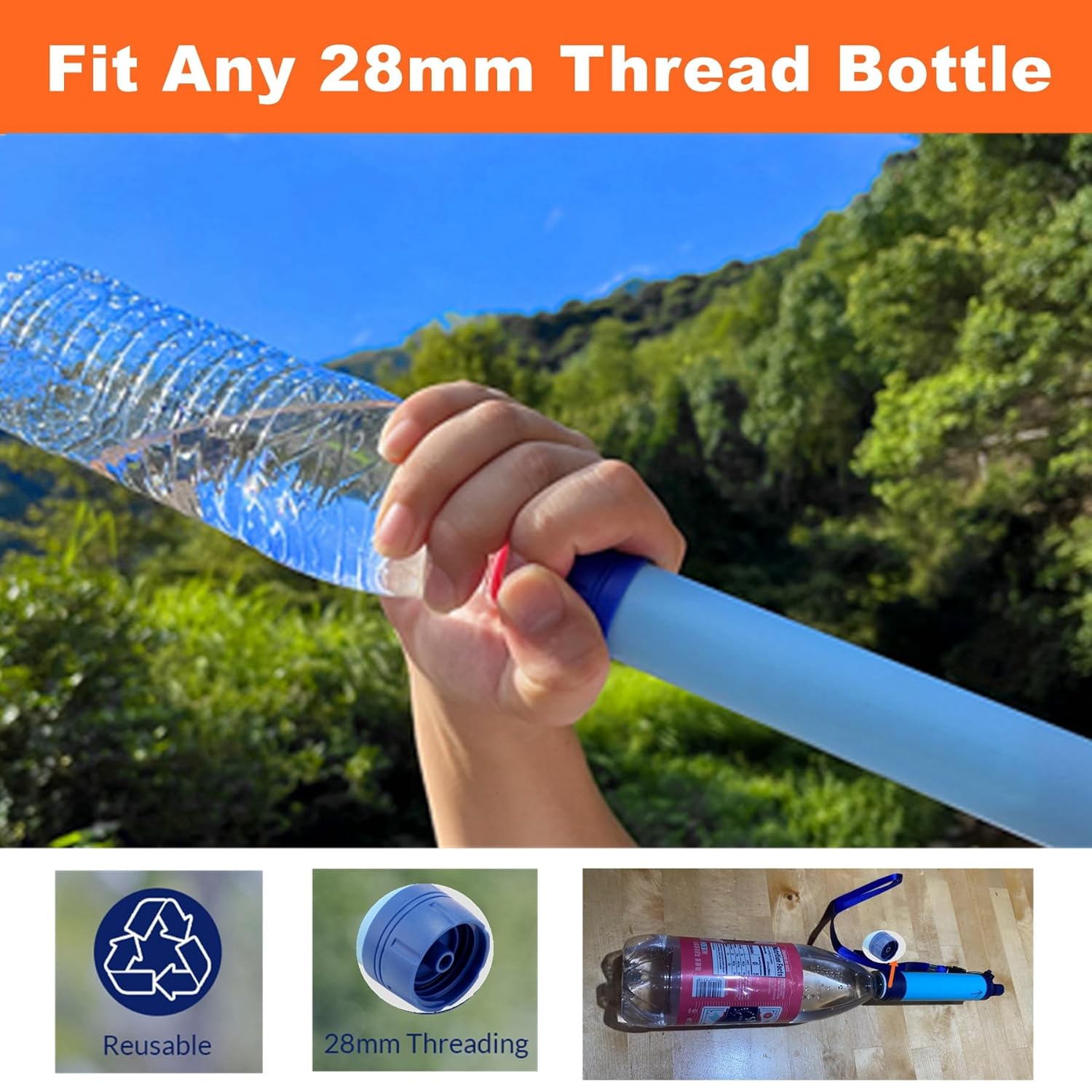 Pajita con Filtro de Agua Pers - Water Purification Straw reseña y precio